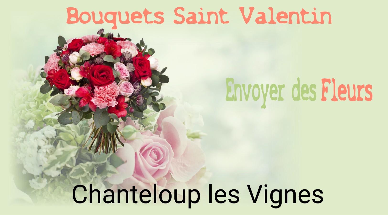 Roses de Saint-Valentin livrées à Chanteloup-les-Vignes